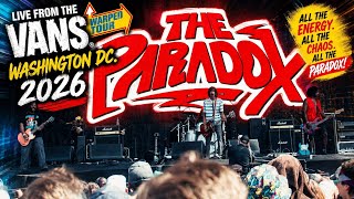 Details The Paradox live from the VANS Warped Tour 2026.  News
