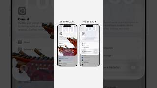 iOS 27 beta 4 removes the depth effect when opening Notification Center. #ios27 iOS 27 beta 4 removes the depth effect when opening Notification Center. #ios27