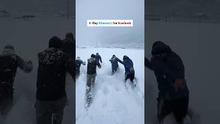 4 Day Itinerary For Kashmir  For Booking  917051909192