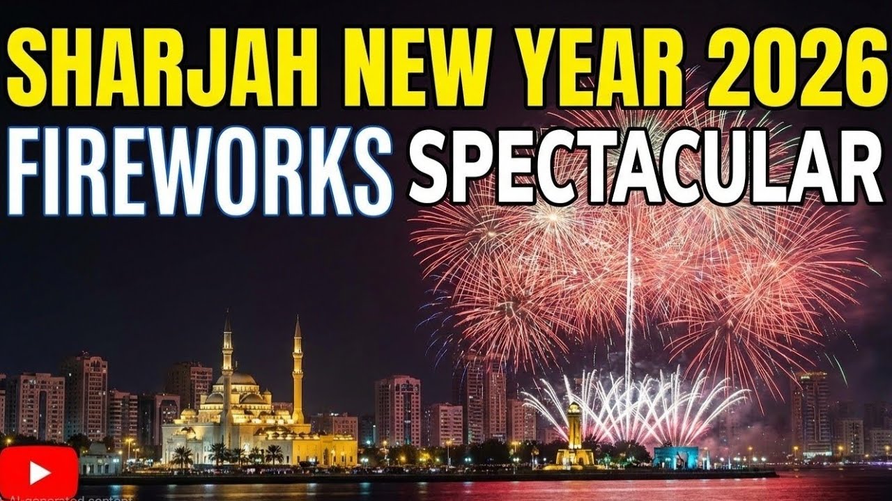 SHARJAH 2026: The Most Beautiful Fireworks in the UAE? 🇦🇪✨