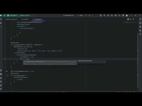 How to Create Circular Progress Indicator In Compose | How to use ComposeView in Activity | Kotlin