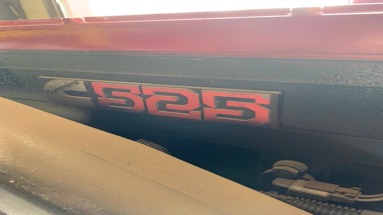 Cummins N14 525 First start