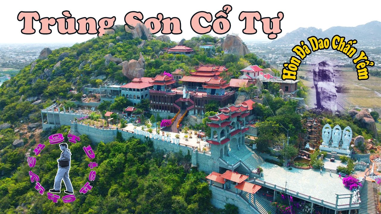 Trùng Sơn Cổ Tự Ninh Thuận | bí ẩn về hòn đá Dao trong... - youtube