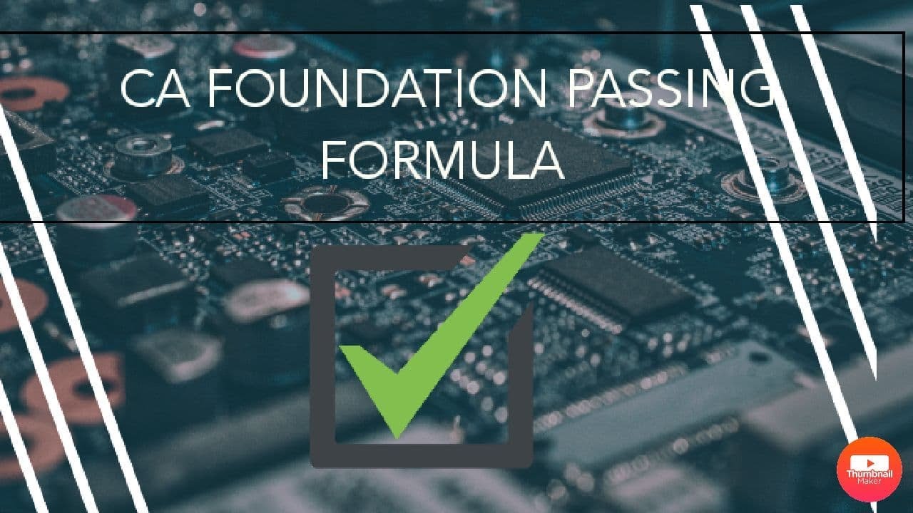 How to pass CA foundation in 1st attempt | #cafoundation #mohitagarwal ...