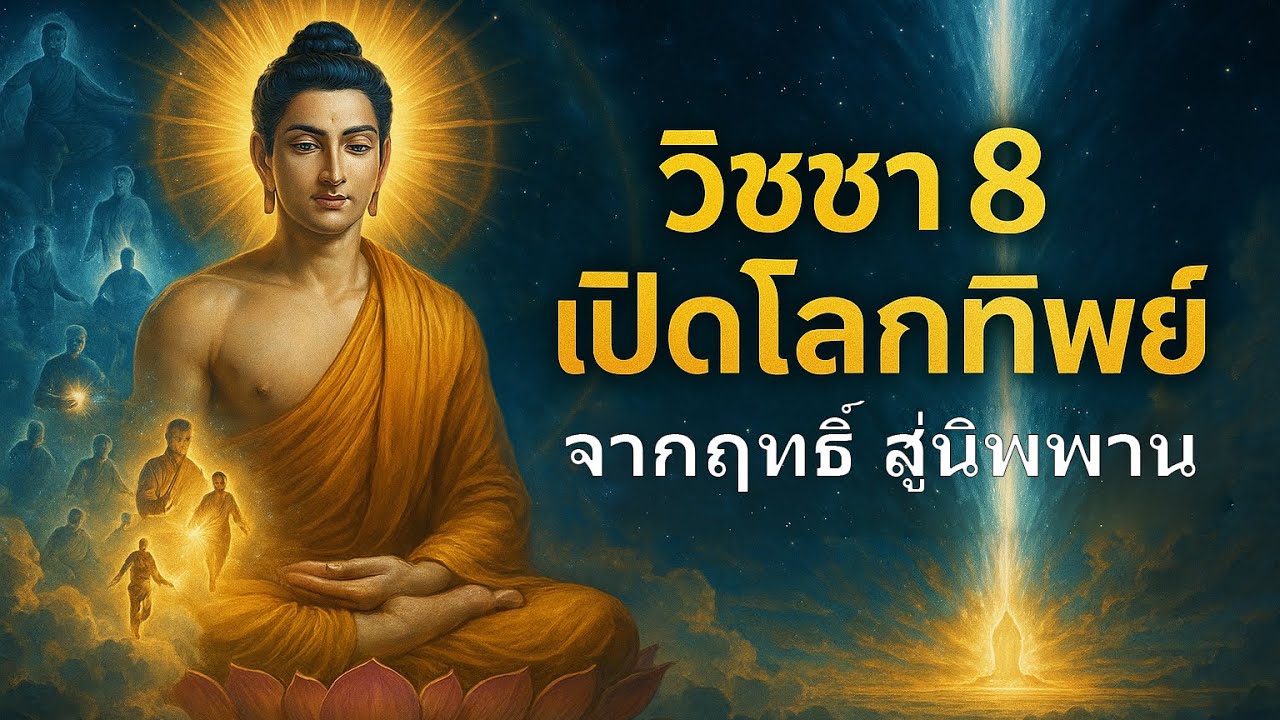 วิชชา 8 เปิดโลกทิพย์...จากฤทธิ์ สู่นิพพาน