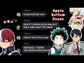 Apple Bottom Jeans (ft. Chaos) || BakuDeku || BNHA Texting Story