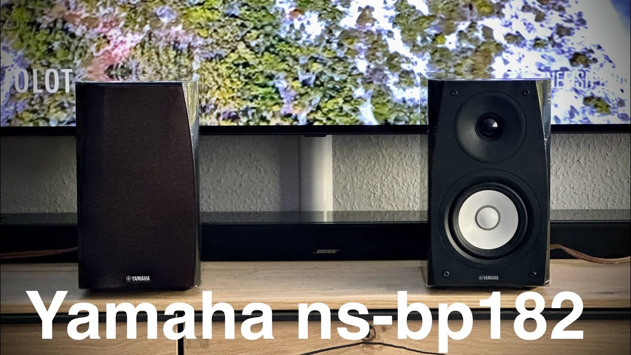 YAMAHA スピーカー NS-BP182 Yamaha NS-BP182 speakers Demo - YouTube