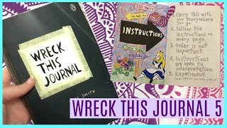 Wreck This Journal Episode 5!