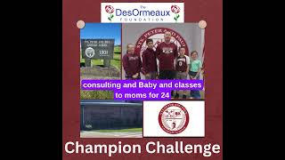 DesOrmeaux Foundation Sts. Peter & Paul Champion challenge