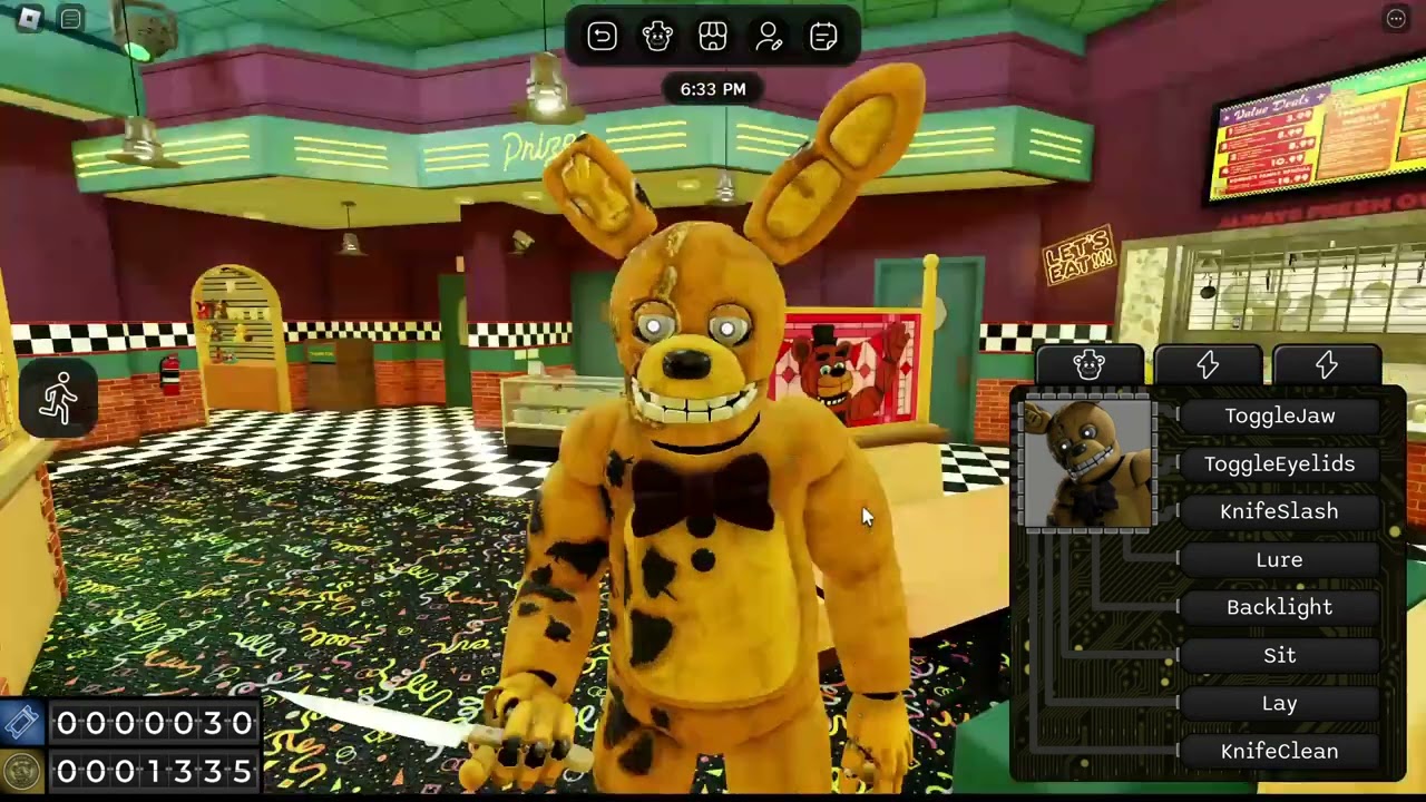 Springbonnie Roleplay In Fractured Franchise Roblox
