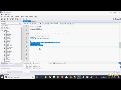 MySql 18 | How To Achieve Intersect Operator in MySql