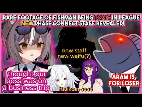 Airi introduces new Phase Connect staff and watches Sakana being toxic in League 👀 | Chisaka Airi