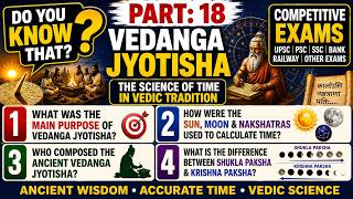 Vedanga Jyotisha Explained | Ancient Vedic Timekeeping, Nakshatras, Tithis & Lunar Calendar