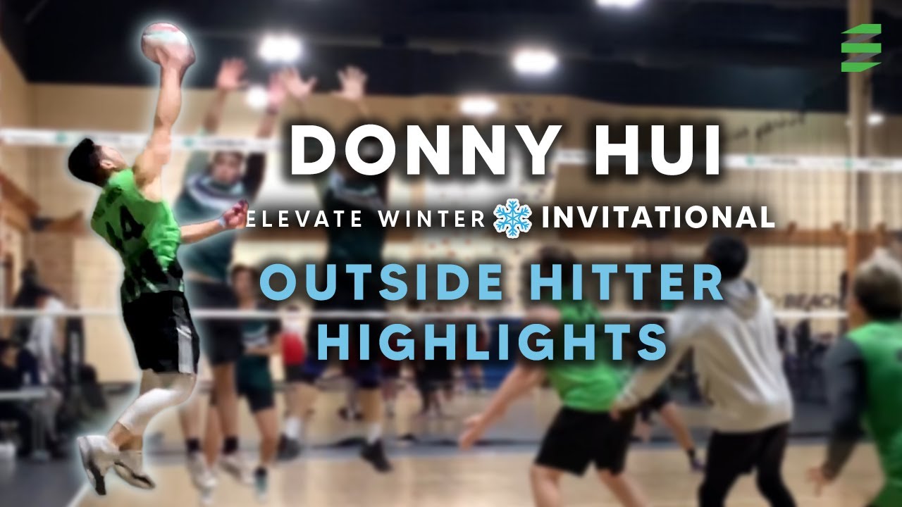 Donny Hui | Outside Hitter Highlights (Winter Invitational 2022) - YouTube
