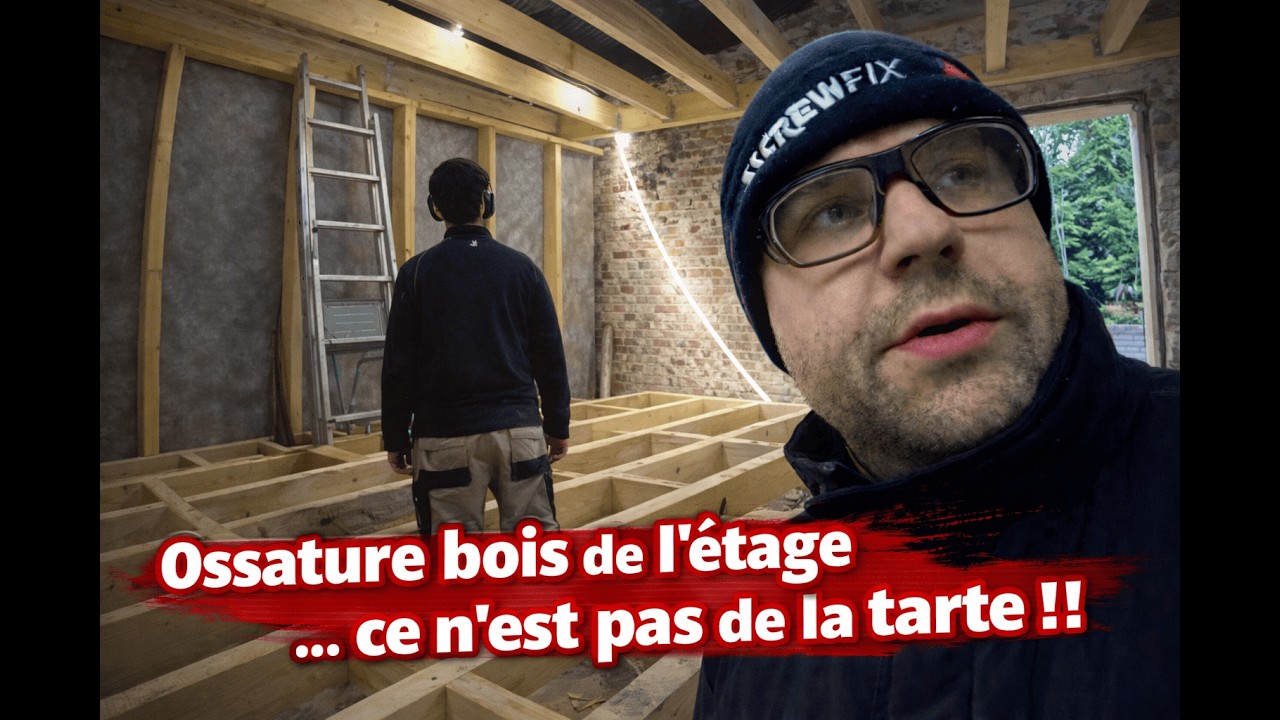 Au programme : ossature bois et plancher