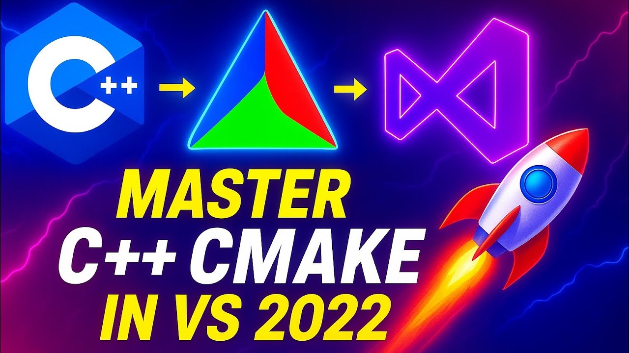 C++ CMake Project Setup in Visual Studio 2022 | Beginner’s Guide - YouTube