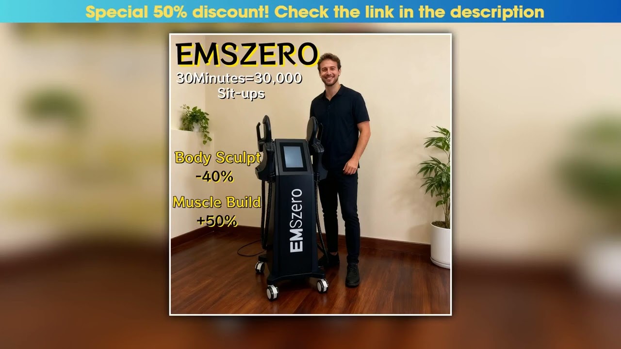 Professional RF EMSzero Body Sculpting Machine Electric EMS Fat Burning Slimming Muscle Stimulator