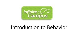 School Admin Behavior Intro