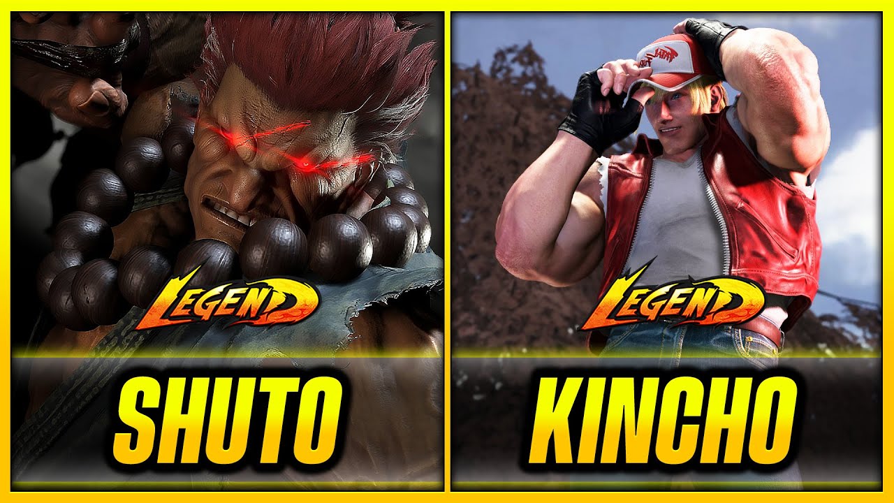 SF6 ▰ Kincho (TERRY) VS Shuto (ONI AKUMA) ▰ Street Fighter 6 High Level Gameplay