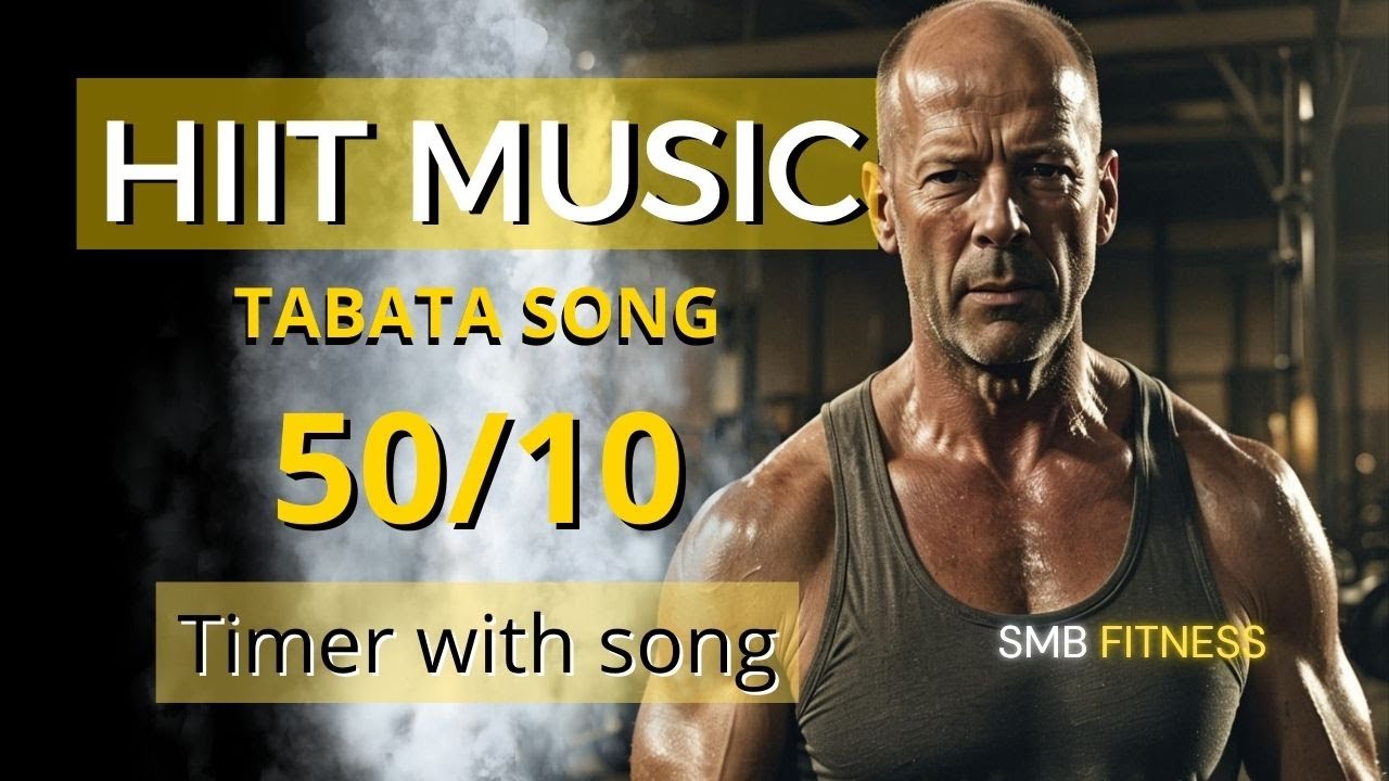 HIIT Workout Music 50/10 - Tabata 50 10 With timer