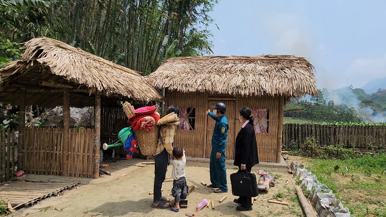 The poor, homeless girl and the help of a kind militiaman.