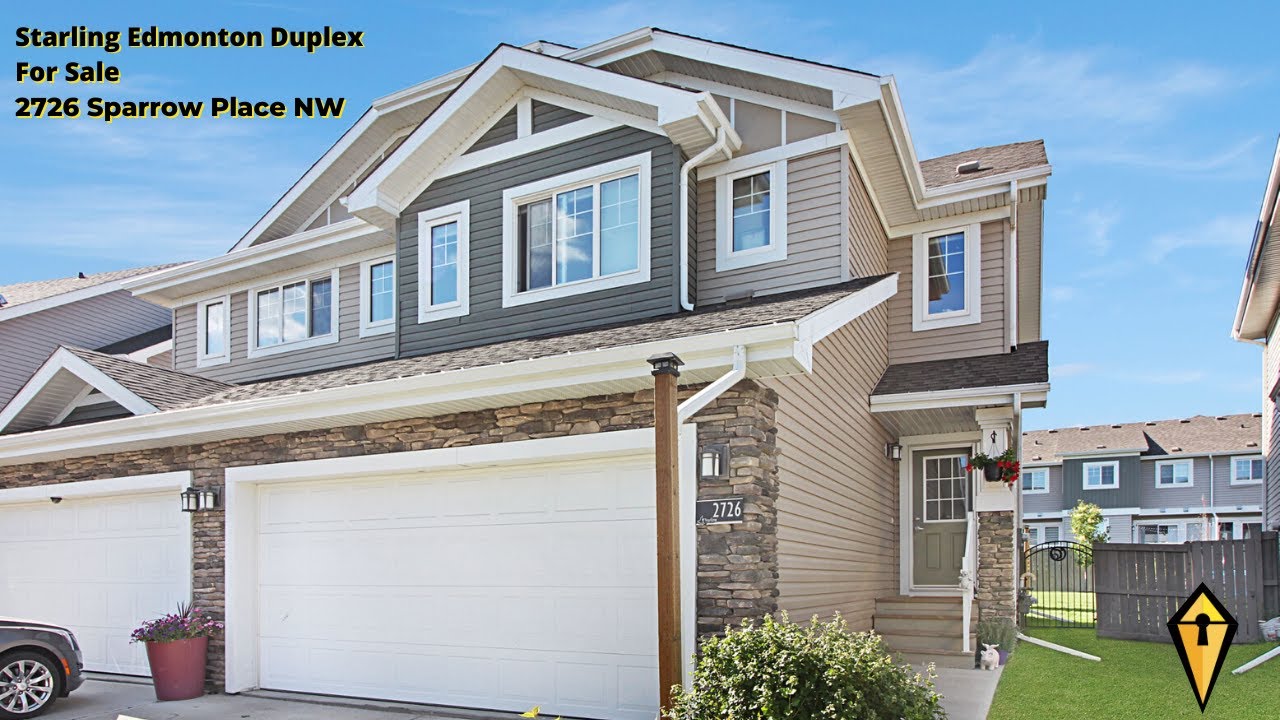 Home For Sale 2726 Sparrow Place NW Starling, Edmonton Home For