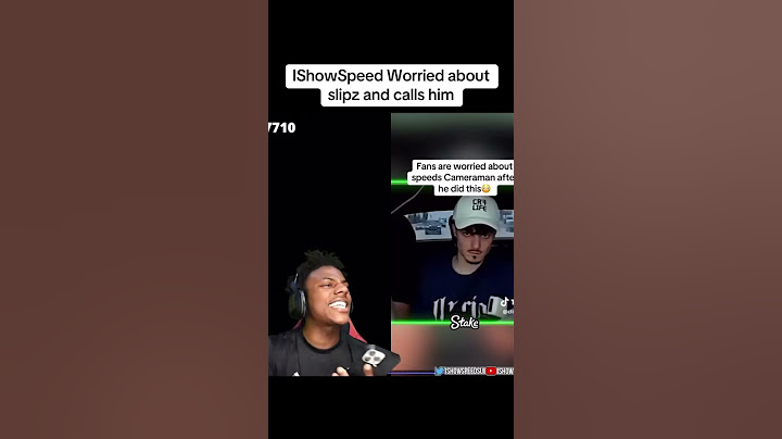 Speed calls slipz and after what happened...