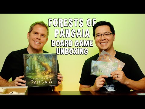 Unboxing Forests of Pangaia - Forest Growing Board Game - YouTube