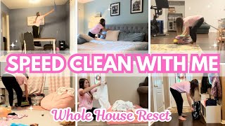 Speed Clean With Me Whole House Reset Realistic Cleaning Motivation 2025