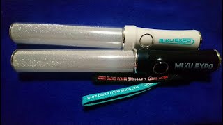 Hatsune Miku Expo penlights comparison Part 2