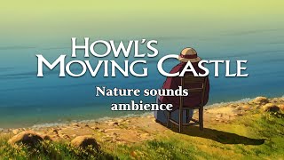 Relaxing Howl's Moving Castle Nature Scenery | Studio Ghibli Ambience (No Music 10 Hour Loop) screenshot 4
