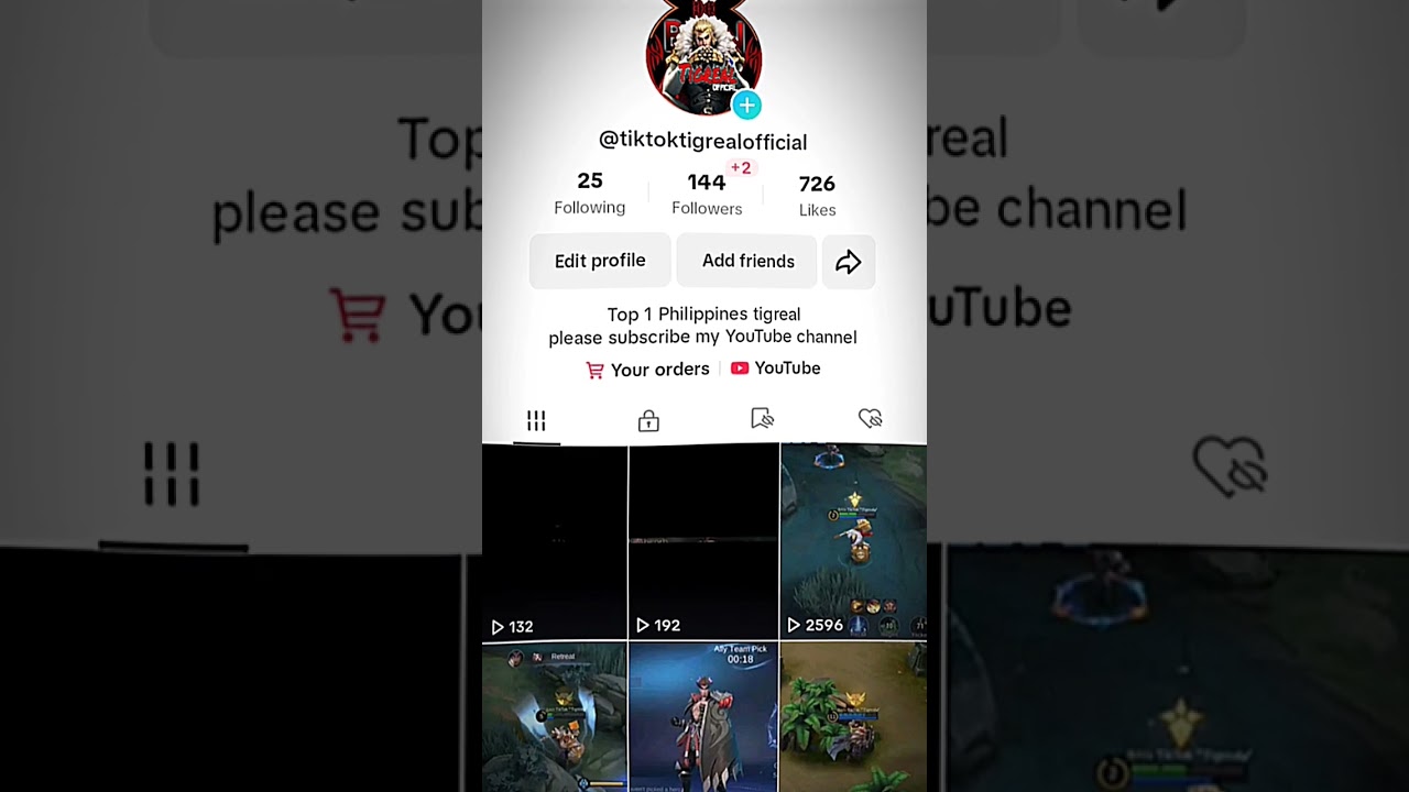 I'm top 1 Philippines tigreal can you support me to reach top 1 global?
