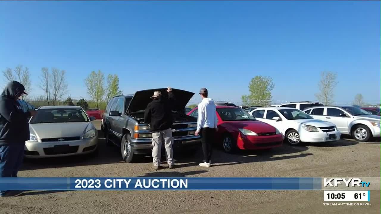 2023 City Auction held in Bismarck YouTube