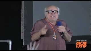 Danny DeVito  on stage Panel at the MCM London Comic Con