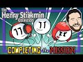 Completing the Mission - PART 1 - The Henry Stickmin Collection (All Fails, Endings, & Bios)