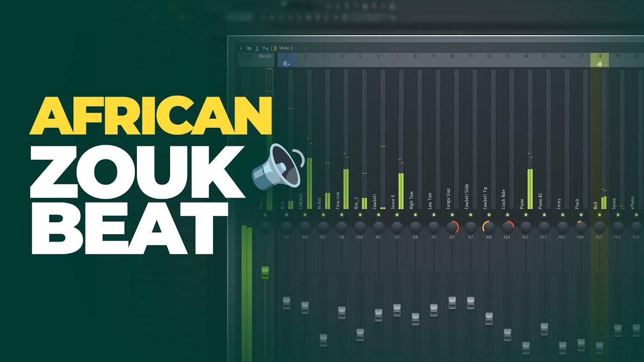 How to Make AFRICAN ZOUK BEAT From Scratch Part II