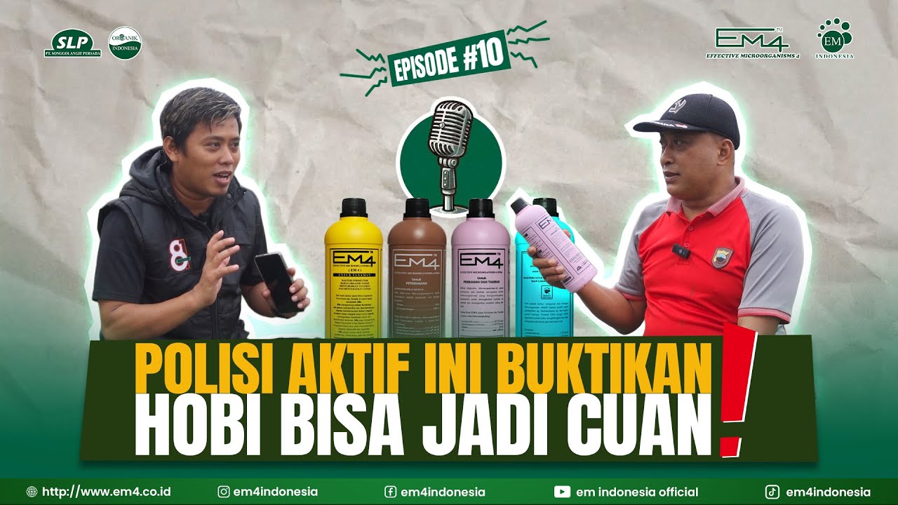 Polisi aktif ini buktikan hobi bisa jadi cuan