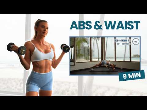 Get a Flat Stomach FAST 🔥 9 Min Weighted Abs Workout