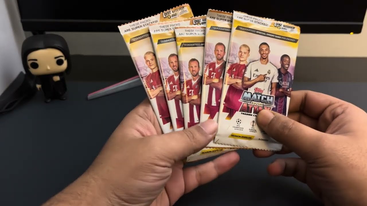 *NEW* Flow packs X5 | *INDIA* Match Attax 2025/26 #topps #uefa #tcg #matchattax #trending #new