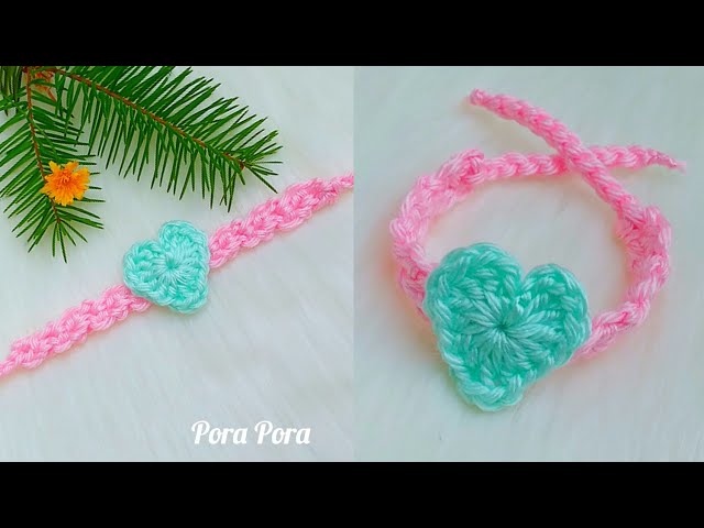 How to Make: CROCHET BRACELET · Free Beginner Pattern · Easy Quick