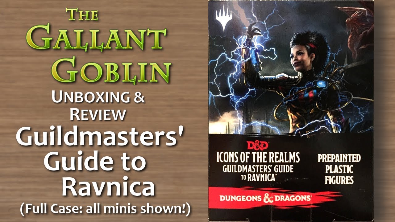 Guildmasters' Guide to Ravnica - D&D Miniatures Icons of the Realms