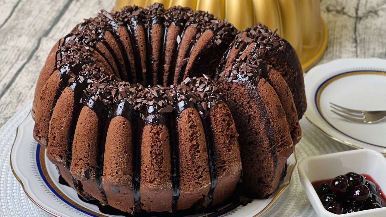 Ciambella Cioccolato e Amarene