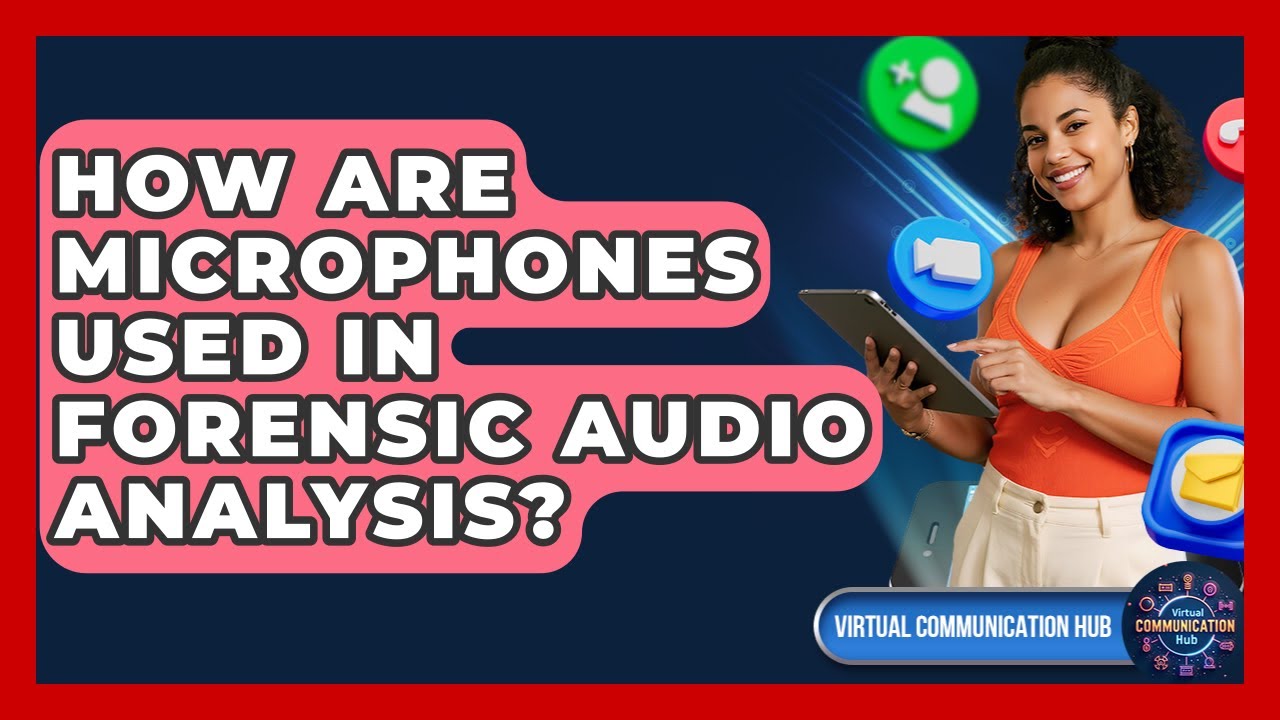 How Are Microphones Used In Forensic Audio Analysis? - Virtual Communication Hub