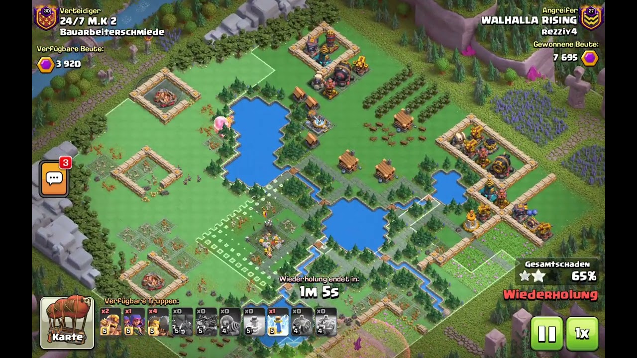 COC Raid: One Shot | Default Layout, 11.6k (MAX) Builder's Workshop / Bauarbeiterschmied