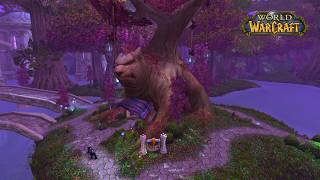 [4K] Darnassus Night Peaceful Walk – WoW Ambience & Music screenshot 2