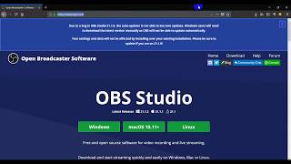 Software Screen Record for free  (OBS) screenshot 1