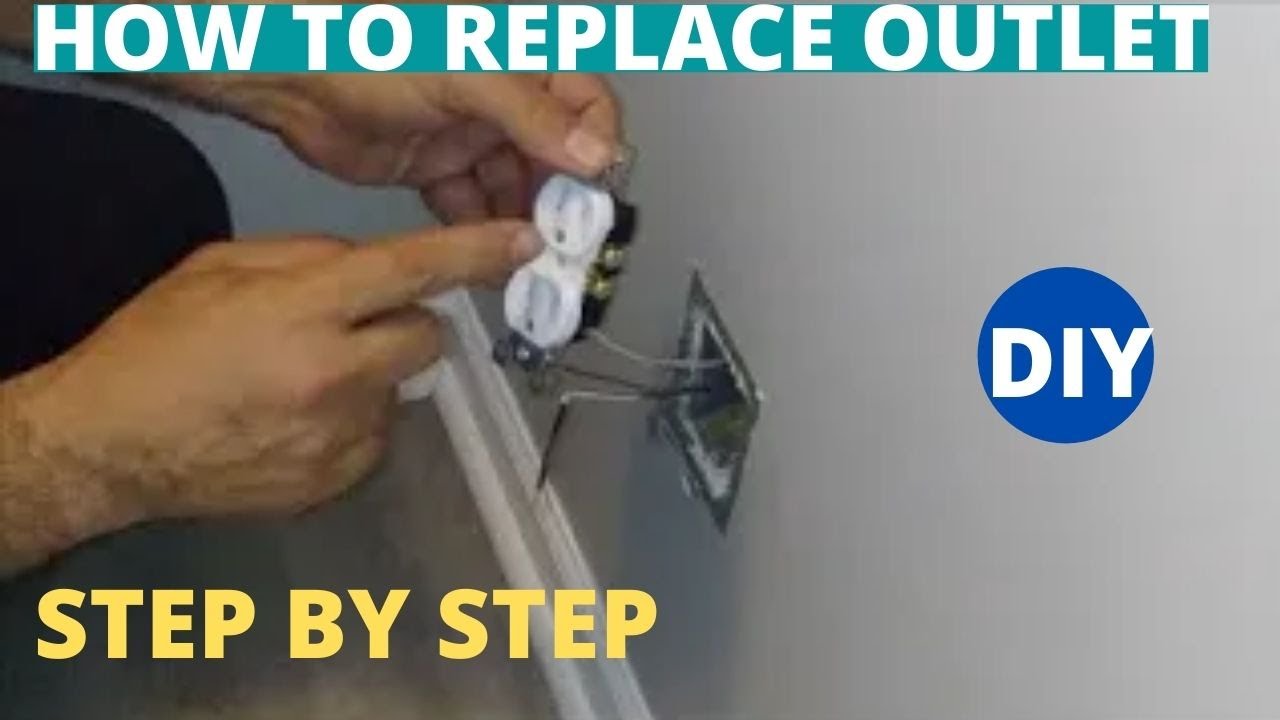 How To Replace An Electrical Outlet Replace Broken Receptacle Quick