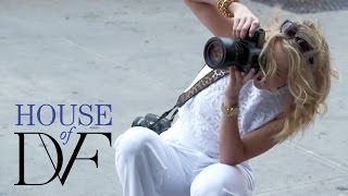 House of DVF | Kier Goes on the Warpath at a Photo Shoot | E!