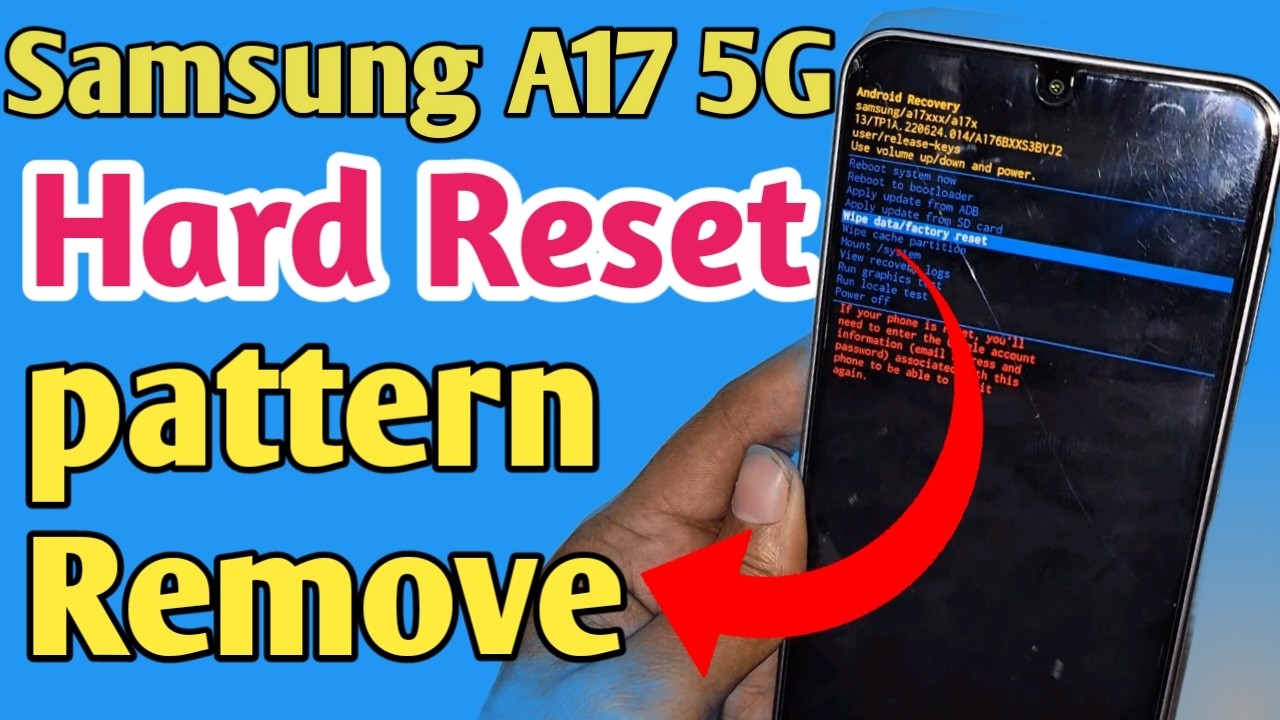 Samsung A17 5g Hard Reset // How to Hard Reset Samsung Galaxy A17 5g