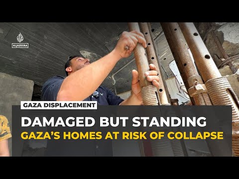 Why families in Gaza have no choice but to stay in damaged homes